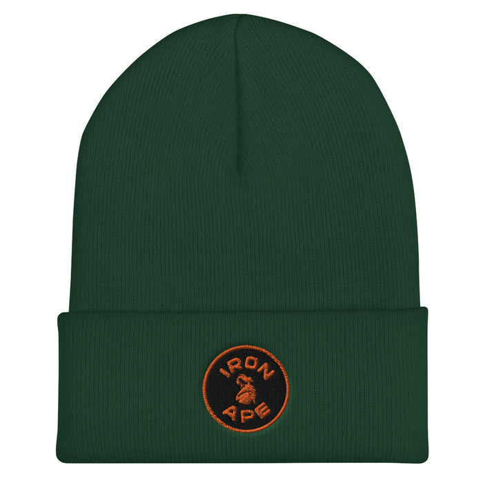 IRON APE Cuffed Beanie (Circular Logo)